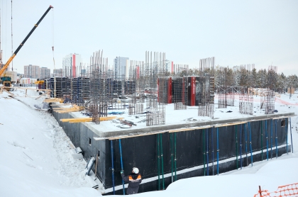 1. Ведутся работы по устройству монолитного каркаса выше отм. 0.000 2. Ведутся работы по устройству наружных сетей водоснабжения и водоотведения. 1. Ведутся работы по устройству монолитного каркаса выше отм. 0.000 2. Ведутся работы по устройству наружных сетей водоснабжения и водоотведения.