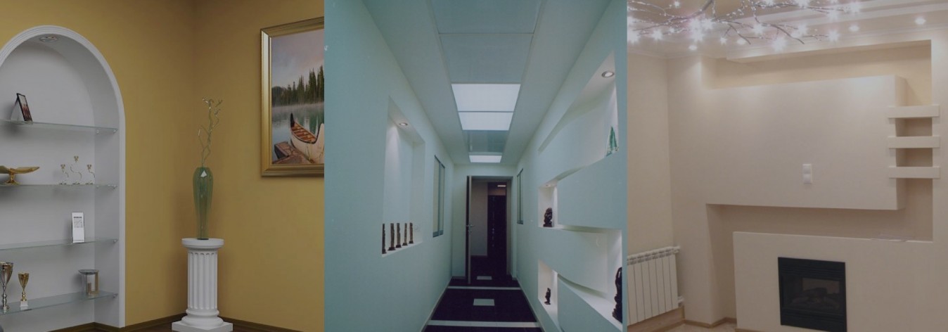 Сухая штукатурка — простой и удобный способ отделки стен